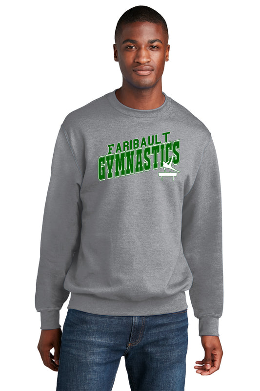 Faribault Gymnastics *Adult* Crew Neck Sweatshirt