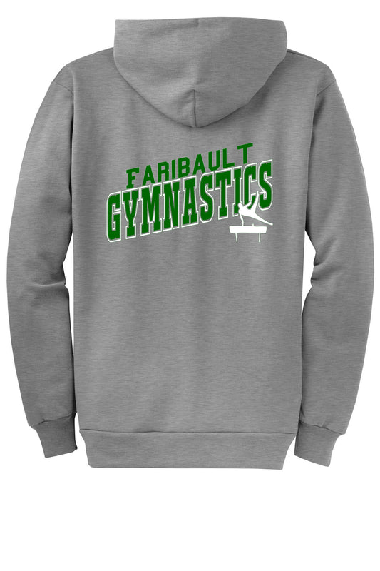 Faribault Gymnastics *Adult* Zip-Up Hoodie Sweatshirt