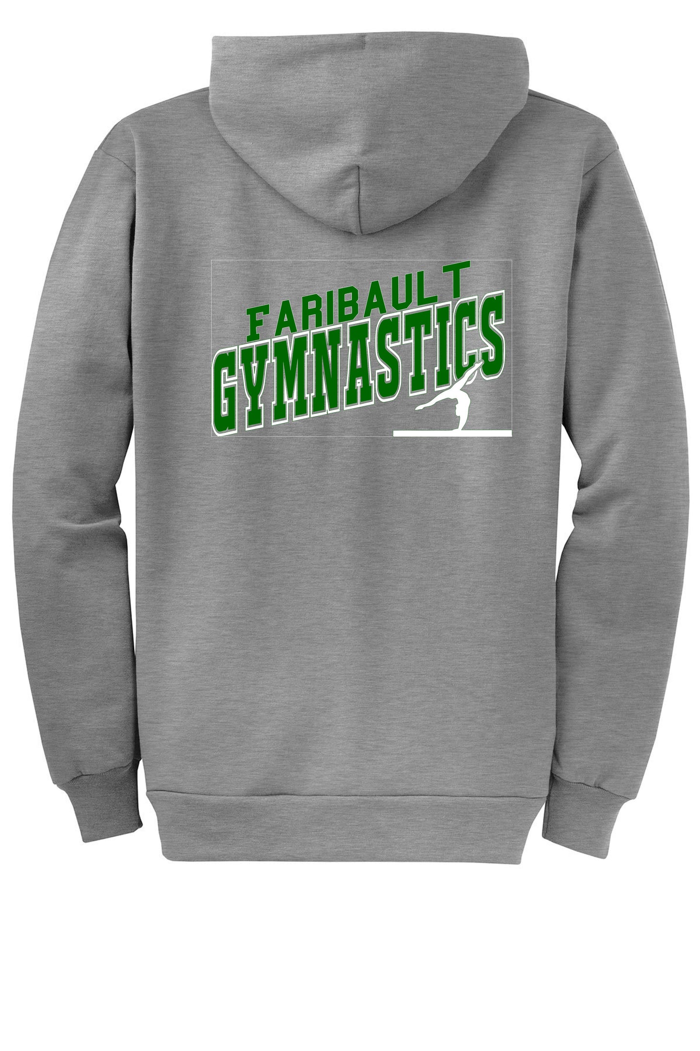 Faribault Gymnastics *Adult* Zip-Up Hoodie Sweatshirt