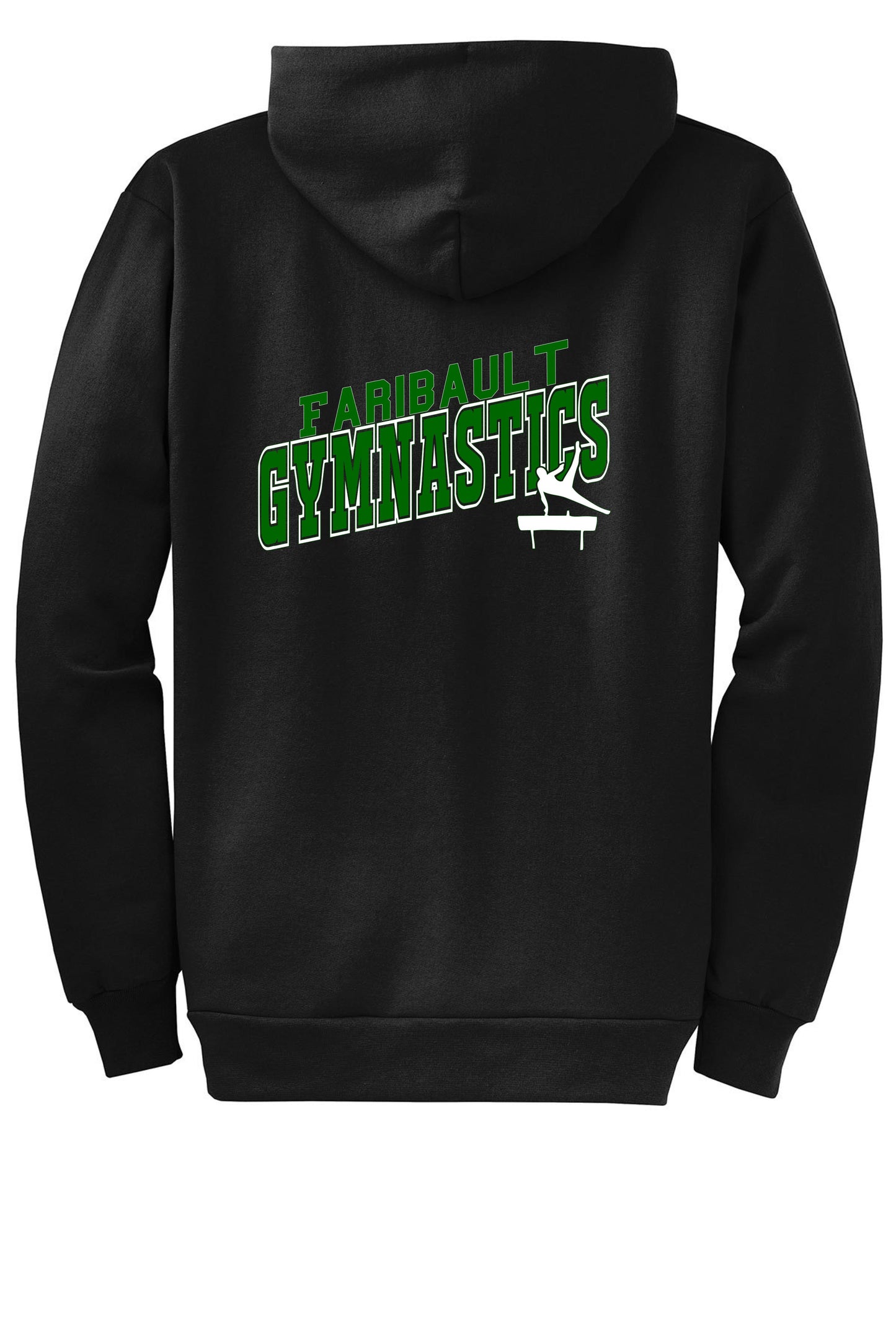 Faribault Gymnastics *Adult* Zip-Up Hoodie Sweatshirt