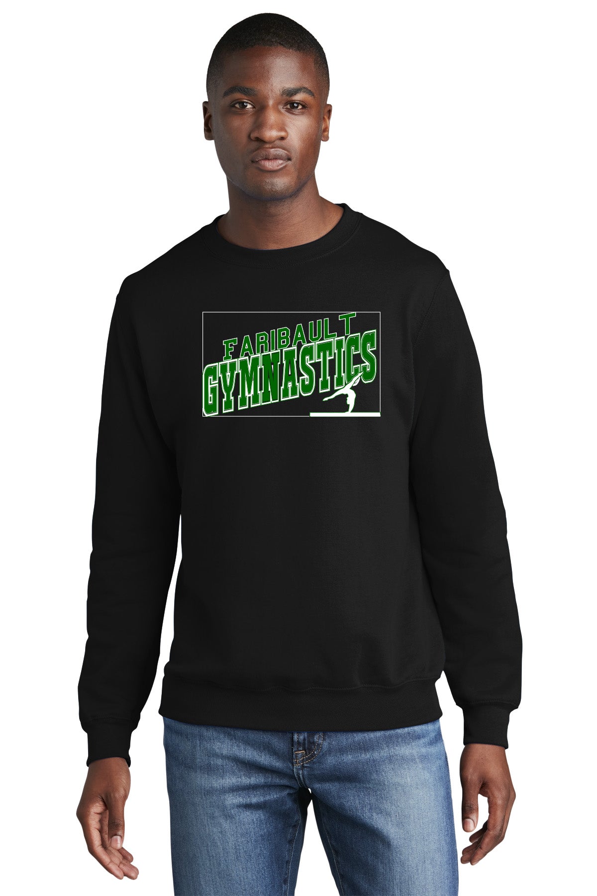 Faribault Gymnastics *Adult* Crew Neck Sweatshirt