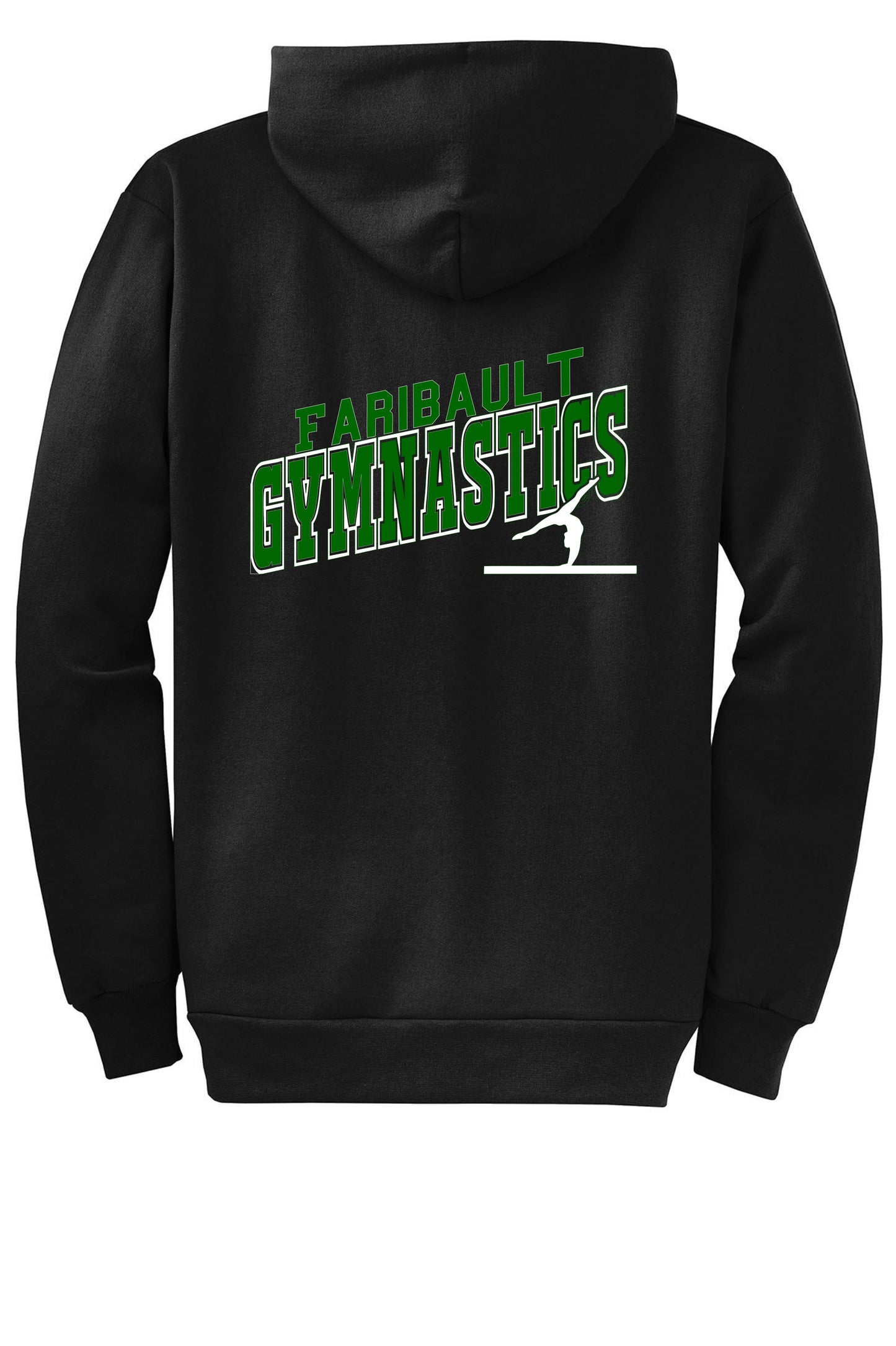 Faribault Gymnastics *Adult* Zip-Up Hoodie Sweatshirt