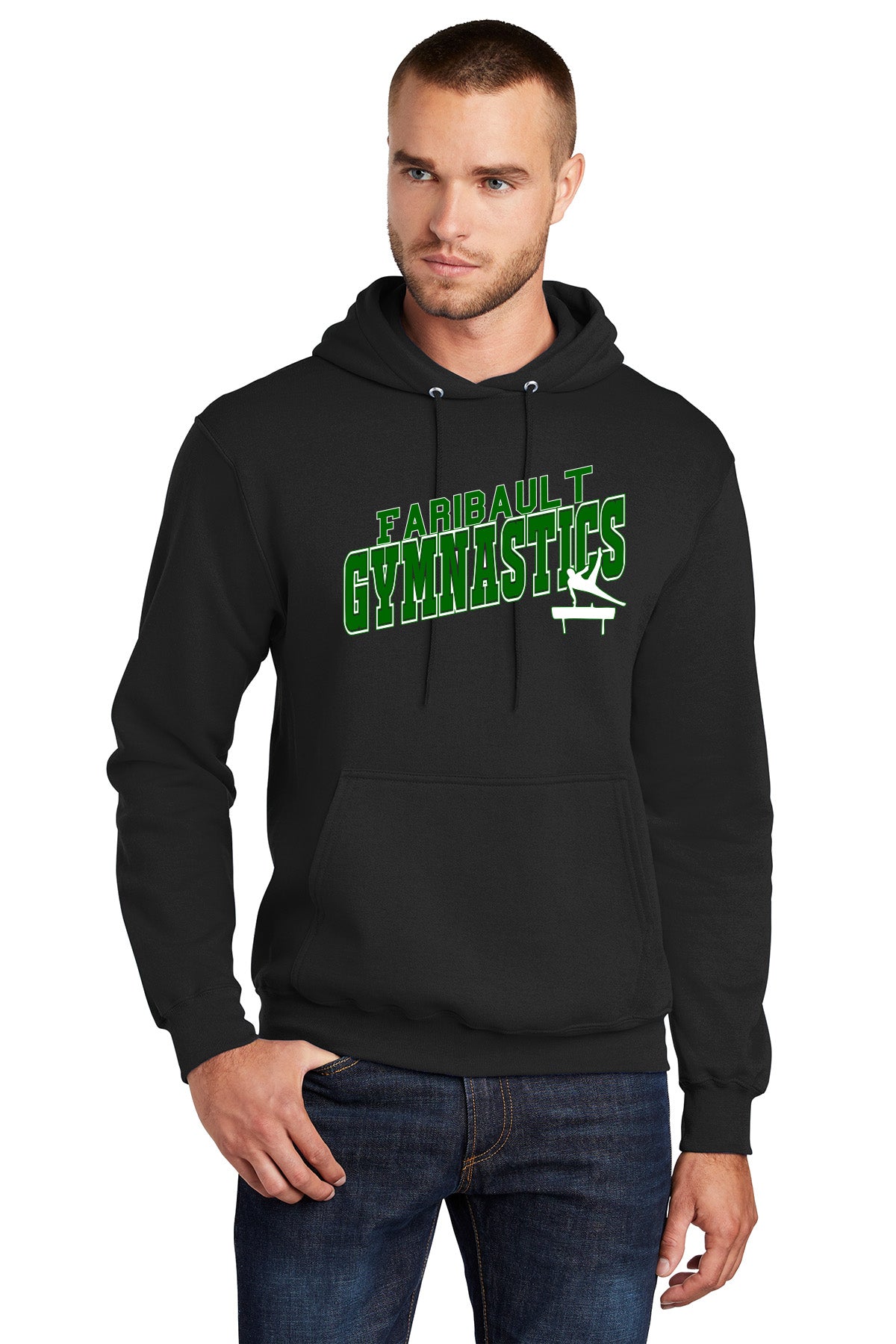 Faribault Gymnastics *Adult* Hoodie Sweatshirt