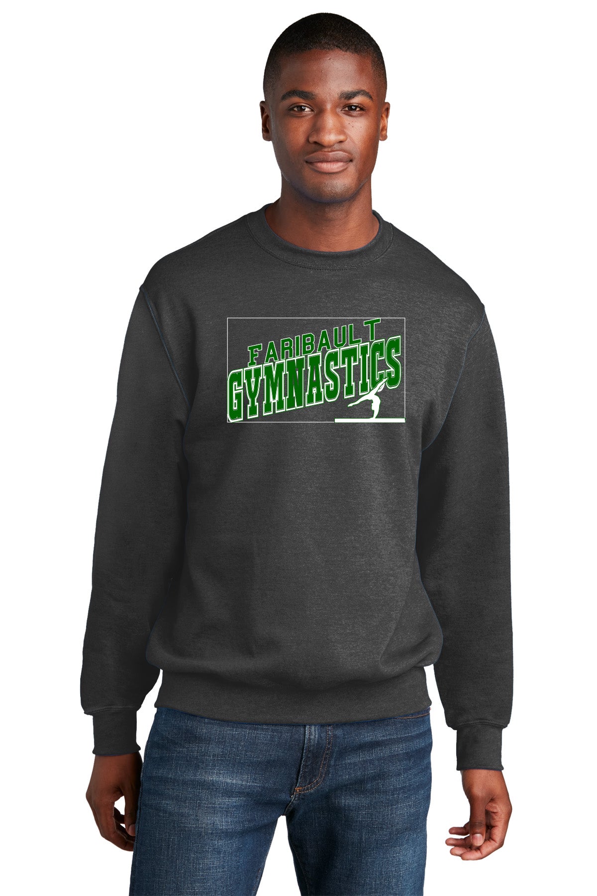 Faribault Gymnastics *Adult* Crew Neck Sweatshirt