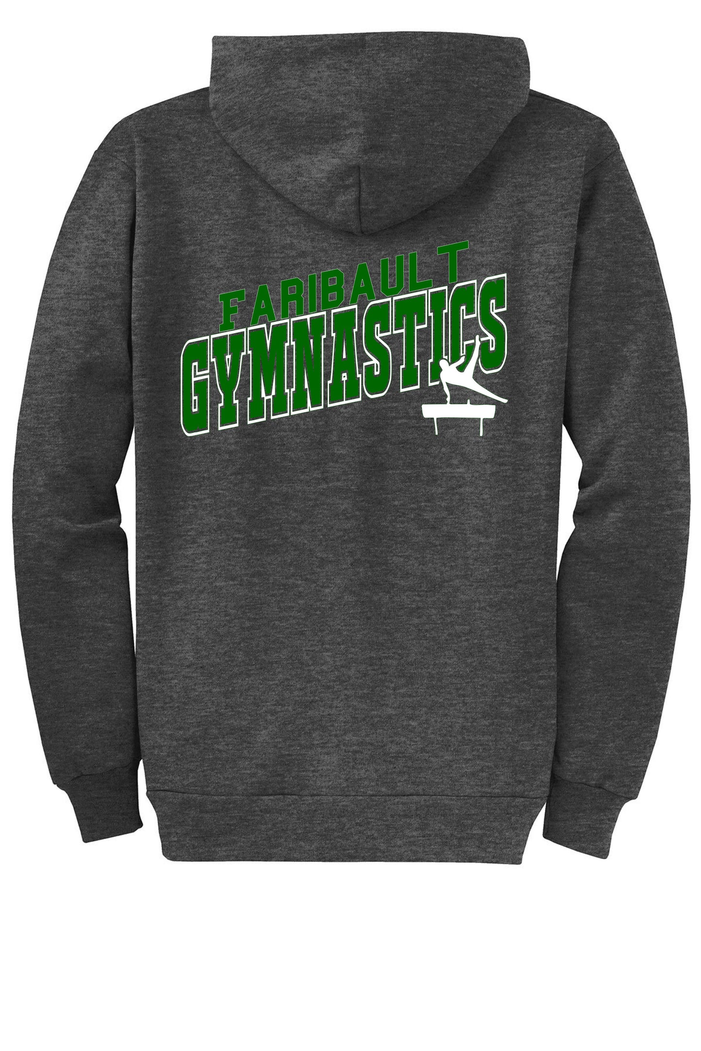 Faribault Gymnastics *Adult* Zip-Up Hoodie Sweatshirt