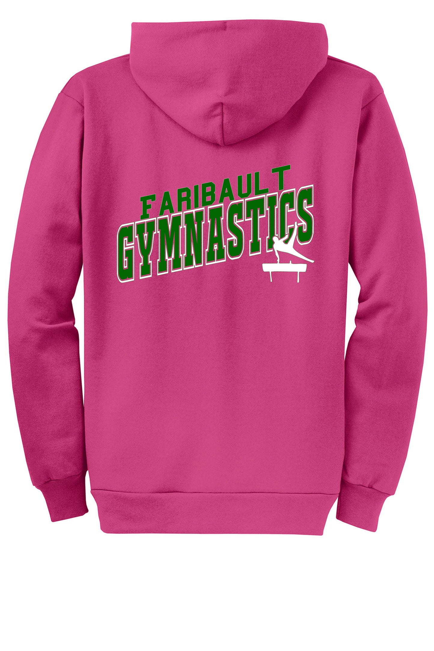 Faribault Gymnastics *Adult* Zip-Up Hoodie Sweatshirt