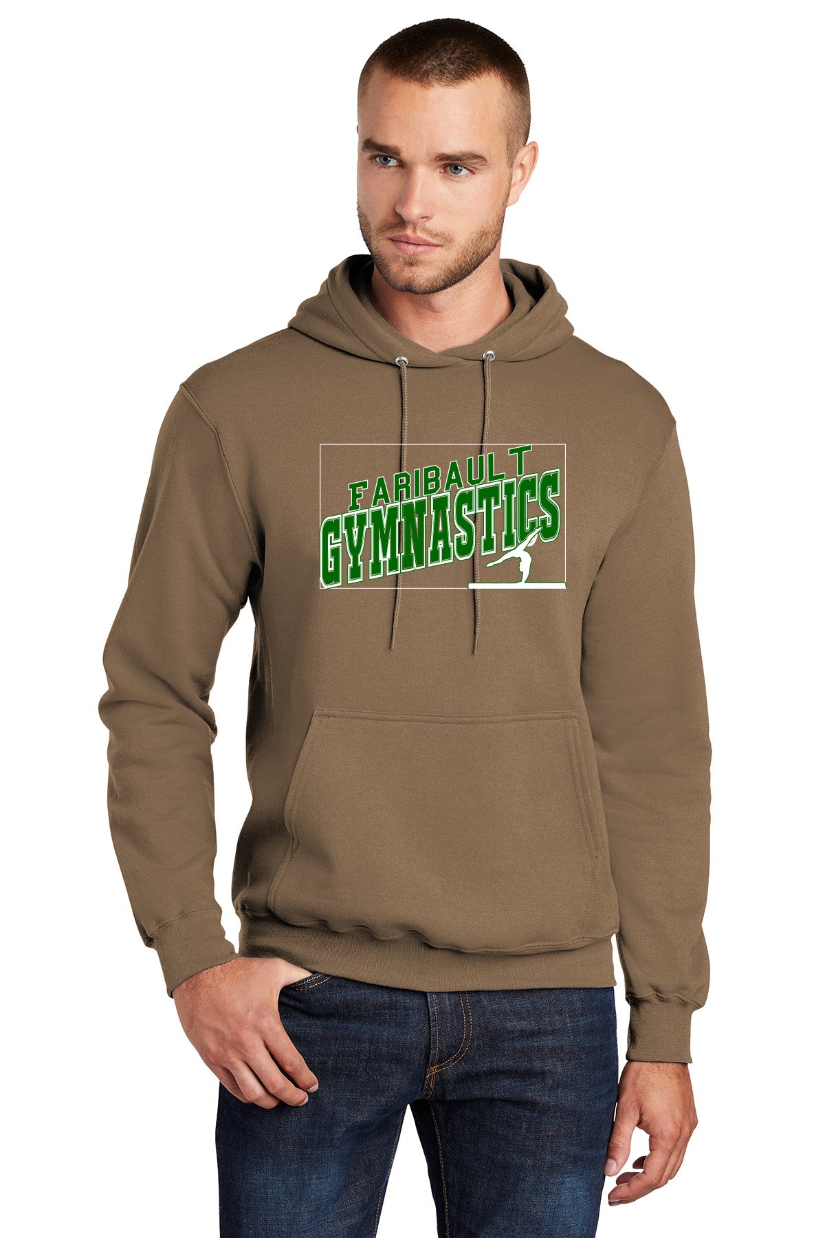 Faribault Gymnastics *Adult* Hoodie Sweatshirt